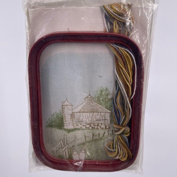 Vintage Heritage Series Summer Season Embroidery Cathy Needlecraft Kit #2916 NEW - Picture 6 of 7